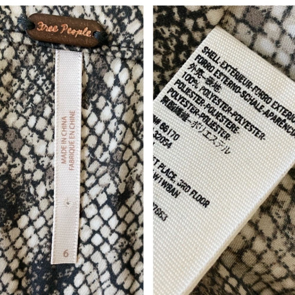 NWOT Free People Normani Bias Midi Skirt - Picture 10 of 10